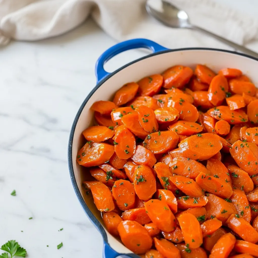 Easy Christmas Side Dishes Recipes with Glazed Carrots