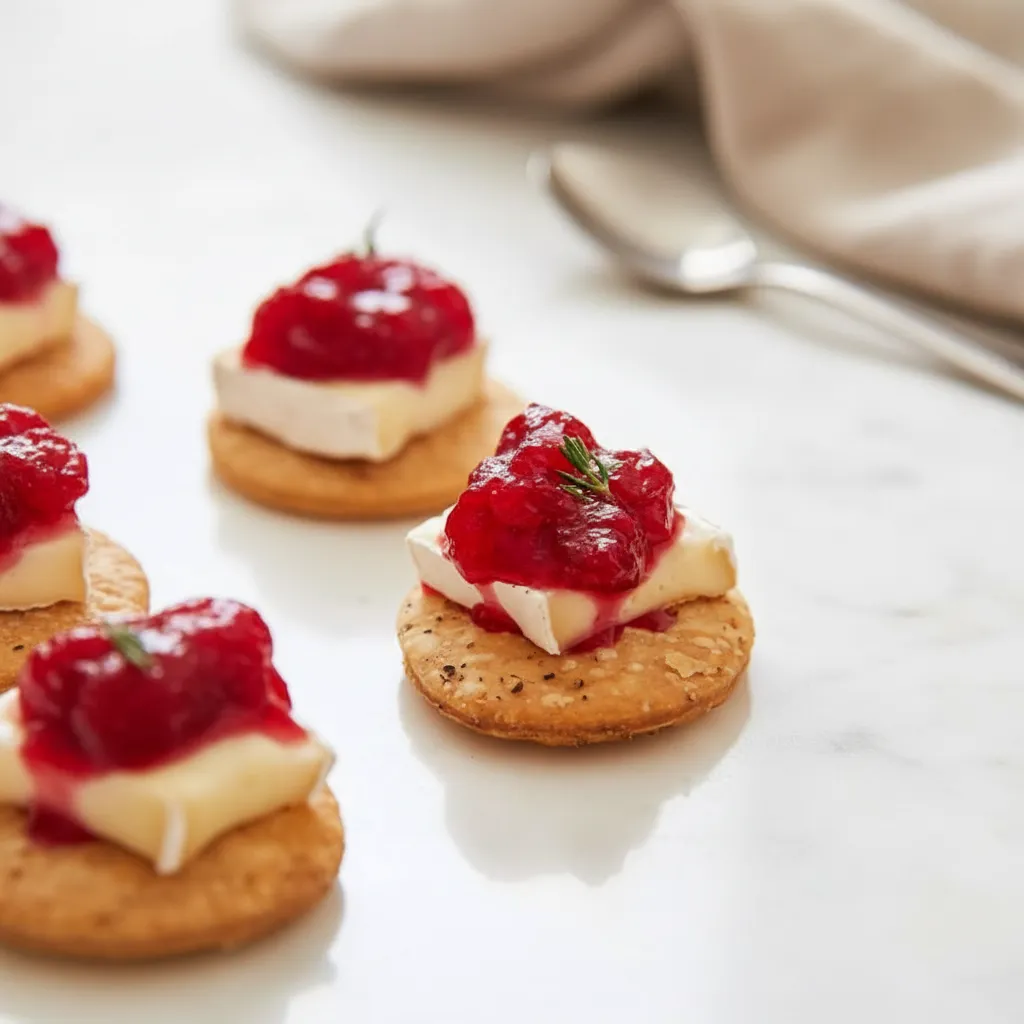 Easy Finger Foods For Christmas Party with Cranberry