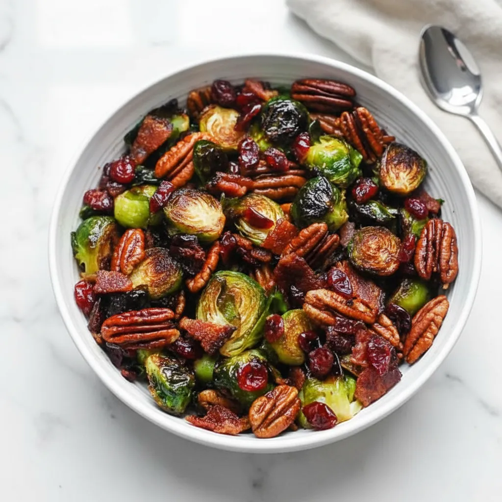 Easy Roasted Brussels Sprouts Christmas Dinner Ideas Sides