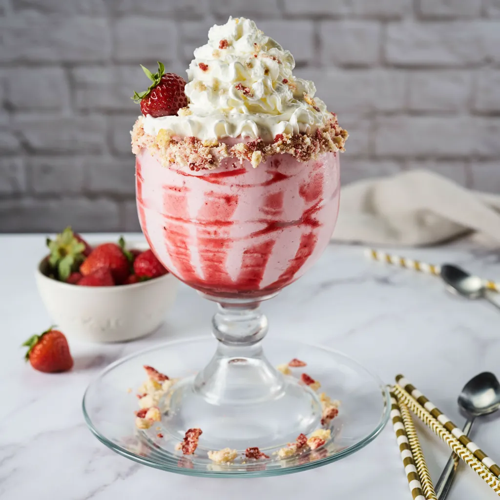 Easy Strawberry Shortcake Characters Milkshake Recipe