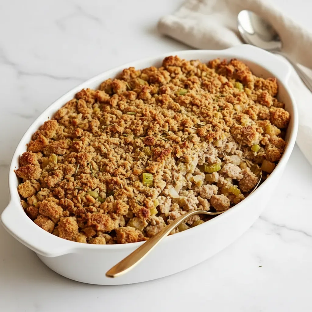Easy Turkey Stuffing Recipes Casserole Style