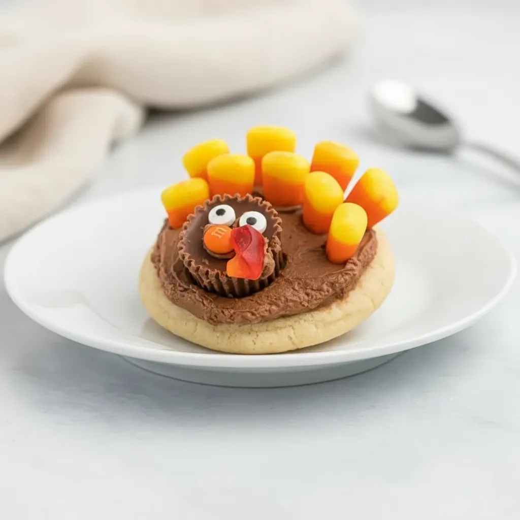 Easy Turkey Sugar Cookies Fun Thanksgiving Desserts