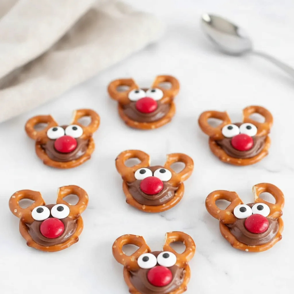 Fun Easy Christmas Sweets Reindeer Pretzels