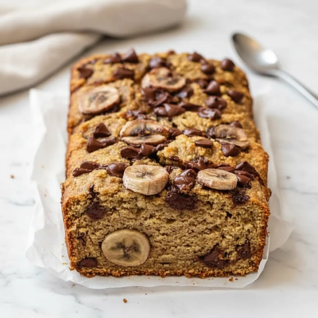 Healthy Banana Bread Recipe with Oats and Walnuts