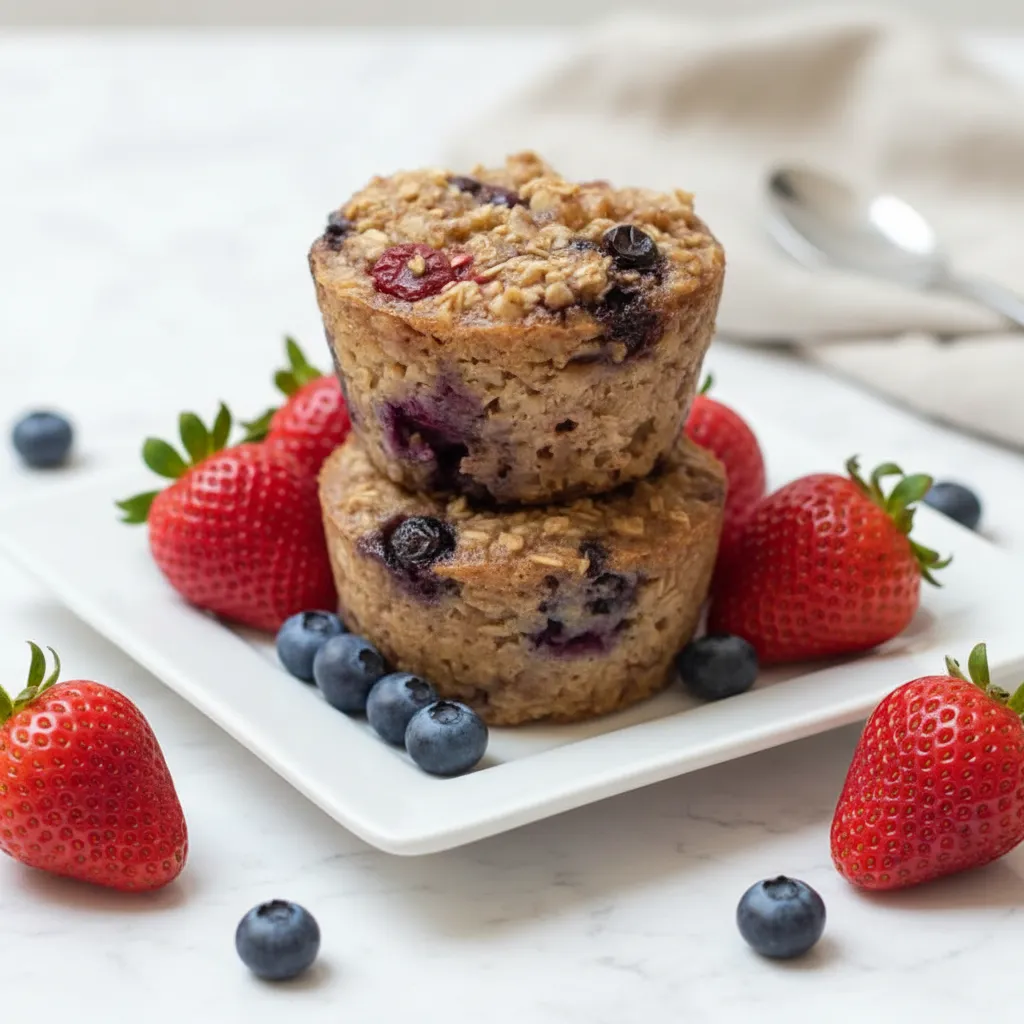 Healthy Breakfast Ideas with Baked Oatmeal Cups