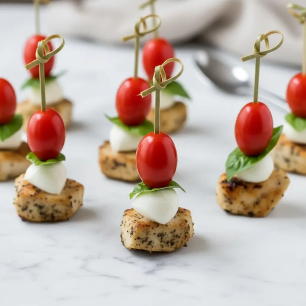 Healthy Christmas Snacks For Party Appetizers Skewers
