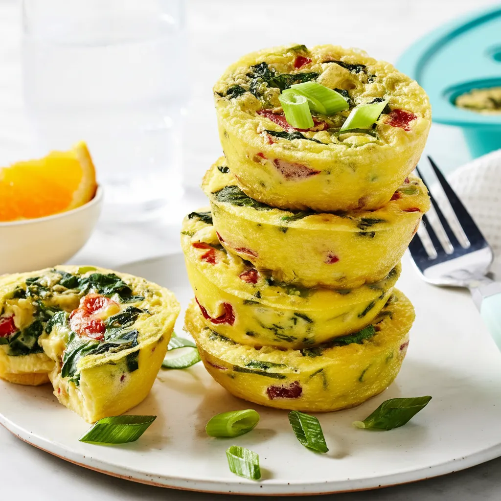 Healthy Egg Bites Easy Breakfast Ideas with Spinach