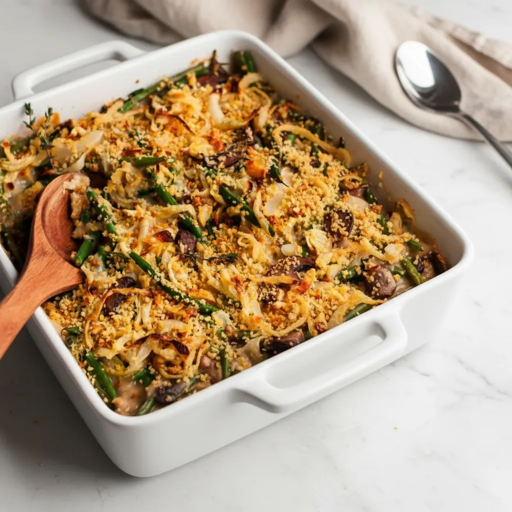 Healthy The Best Green Bean Casserole From Scratch