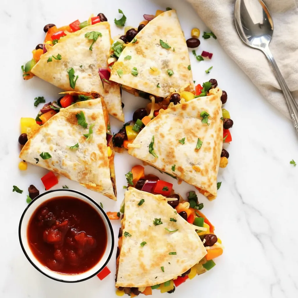 Healthy Veggie Quesadillas Easy Dinner Recipes