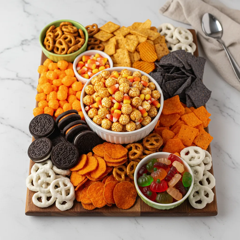Perfect Kid-Friendly Halloween Charcuterie Board