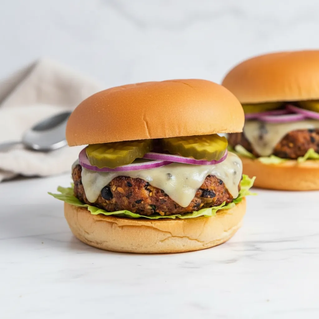 Quick Black Bean Burgers Easy Dinner Recipes