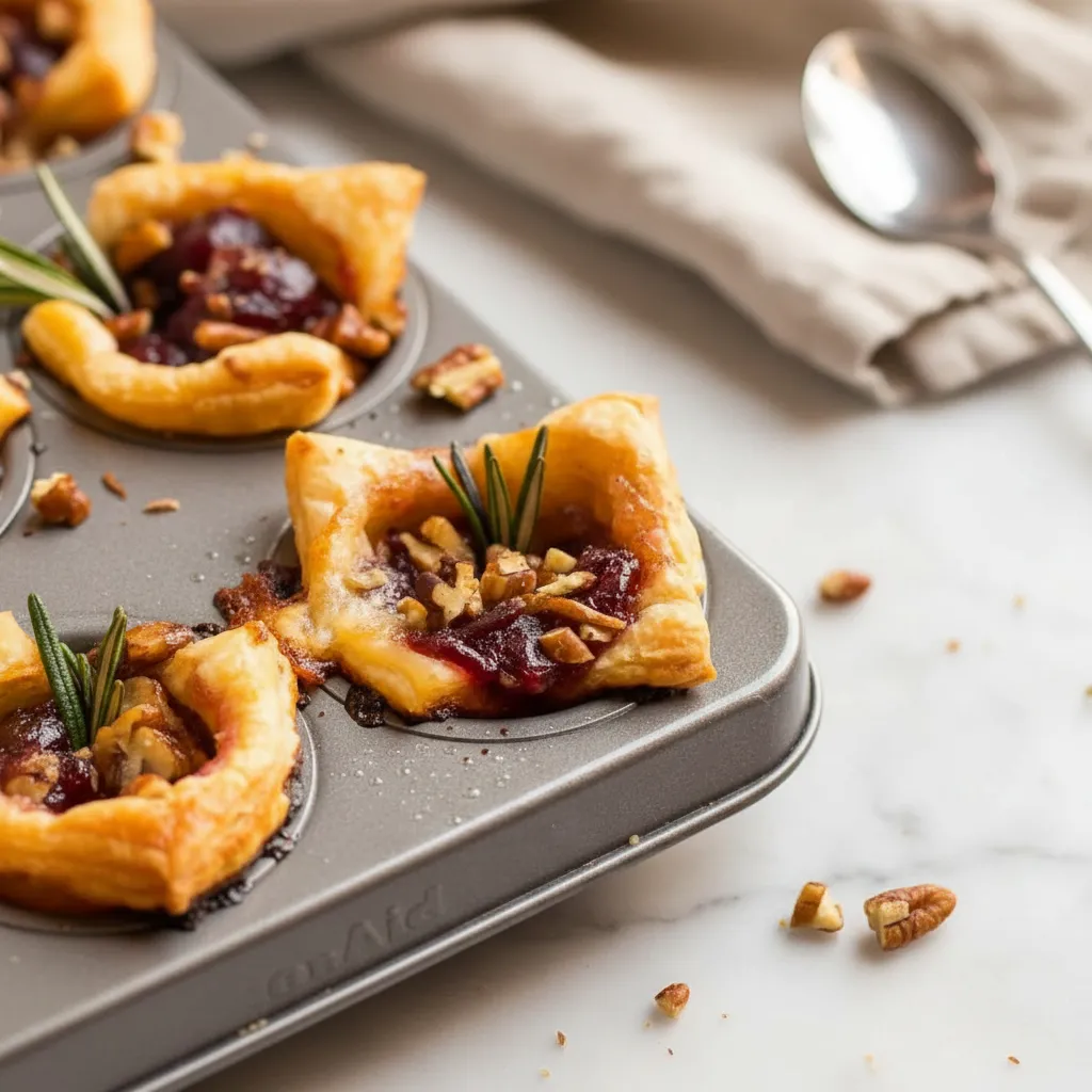 Quick Easy Thanksgiving Appetizers Cranberry Brie Bites