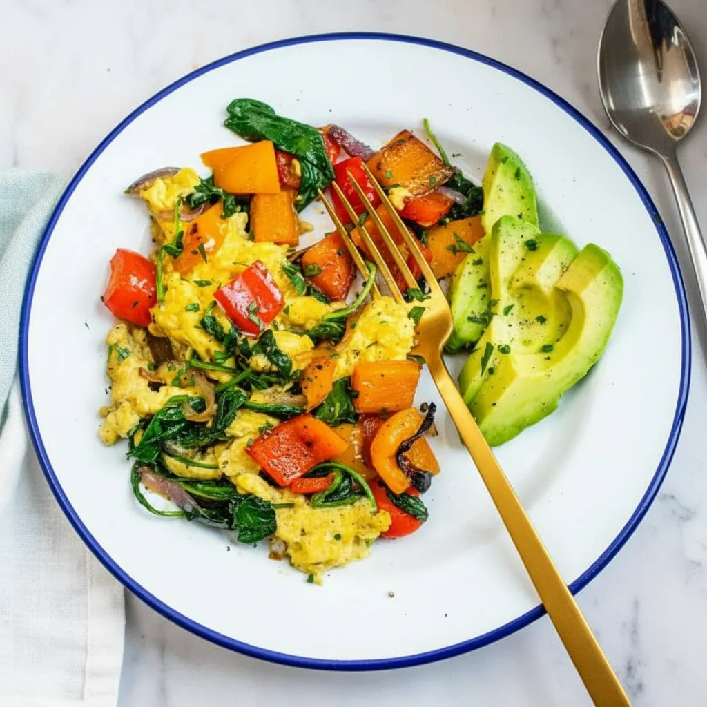 Simple Breakfast Ideas for Veggie Scramble