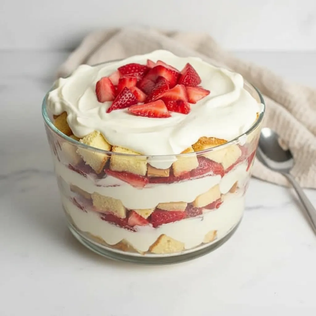 Simple Strawberry Shortcake Pound Cake