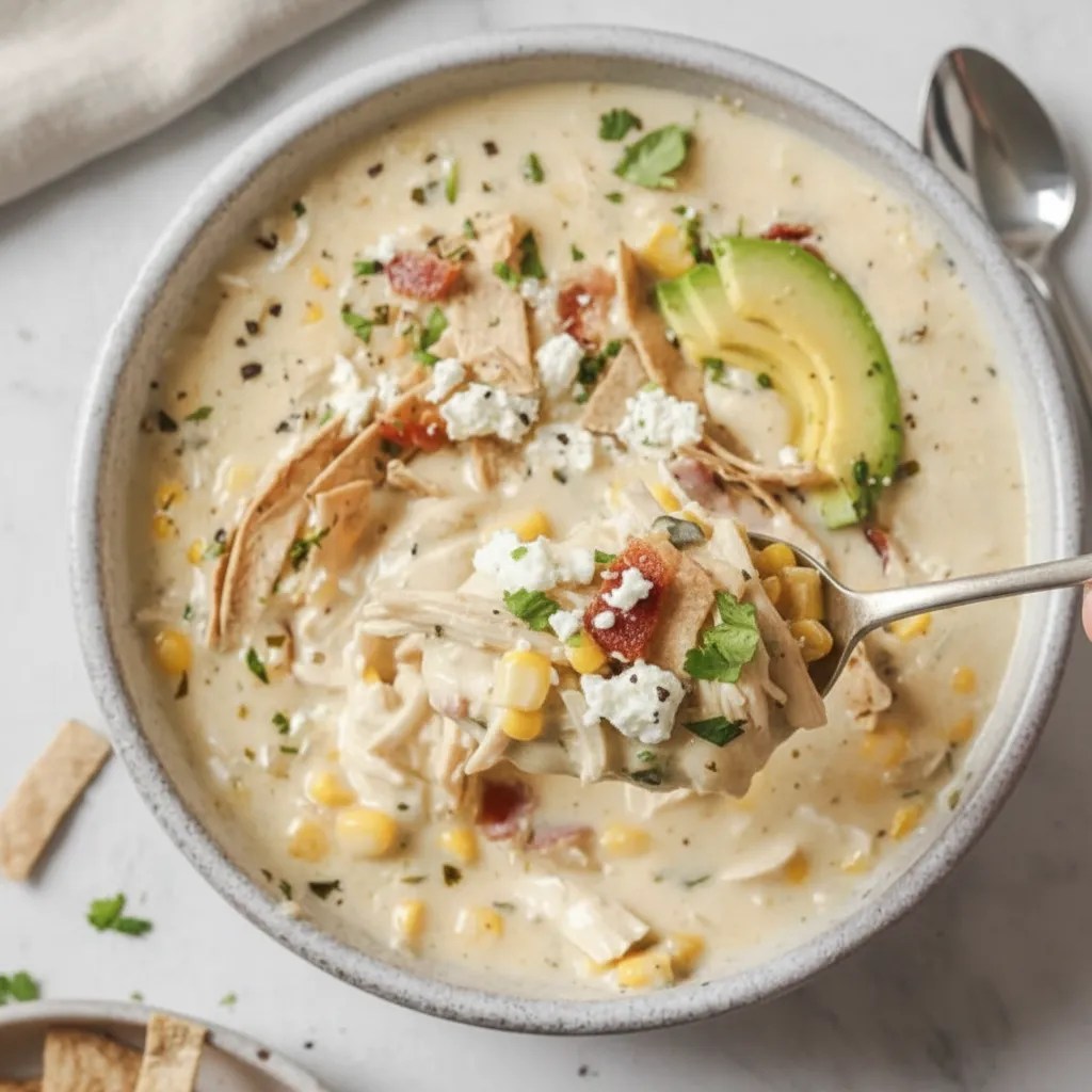 Simple White Chicken Chili Without Beans
