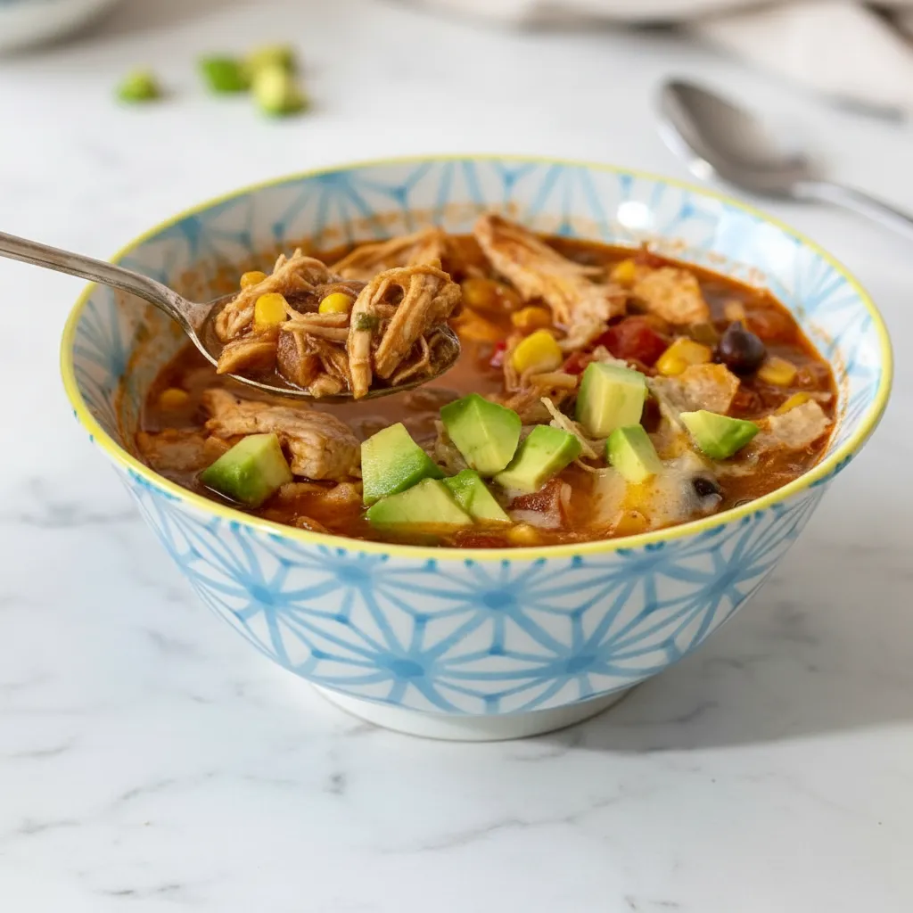Wholesome White Chicken Taco Soup Recipe