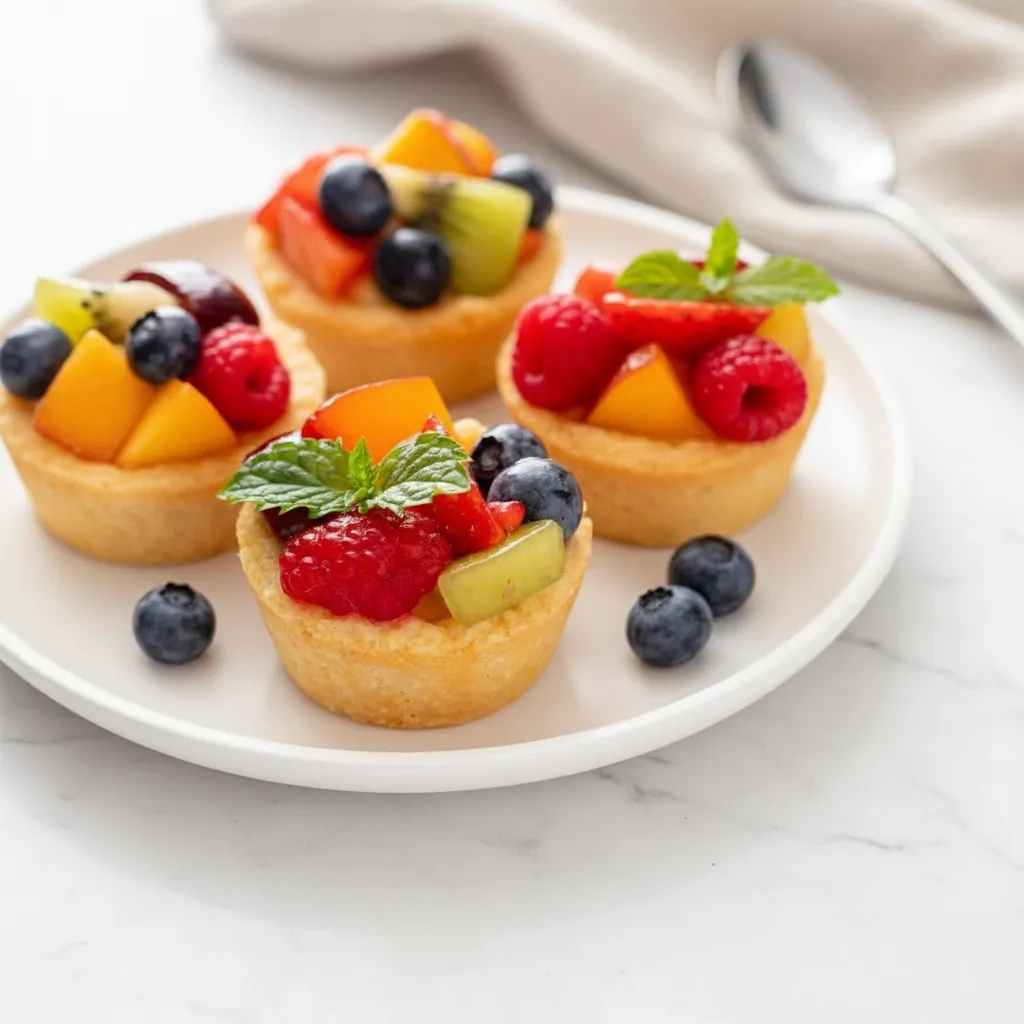 Amazing Glazed Fruit Tart beautiful desserts recipe