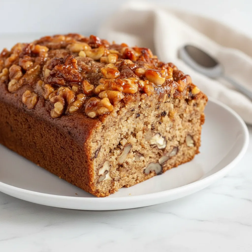 Best Banana Nut Bread Recipe with Walnuts