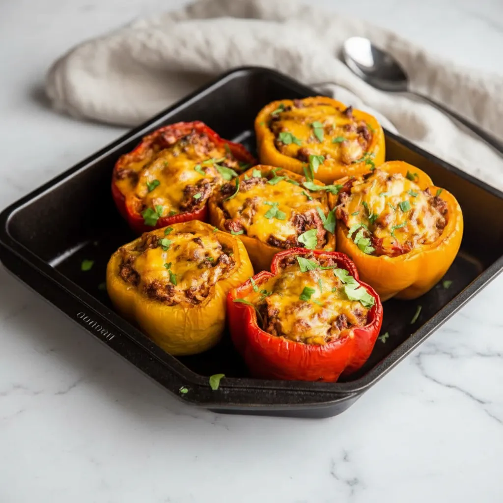 Best Stuffed Bell Pepper Ground Beef Recipes
