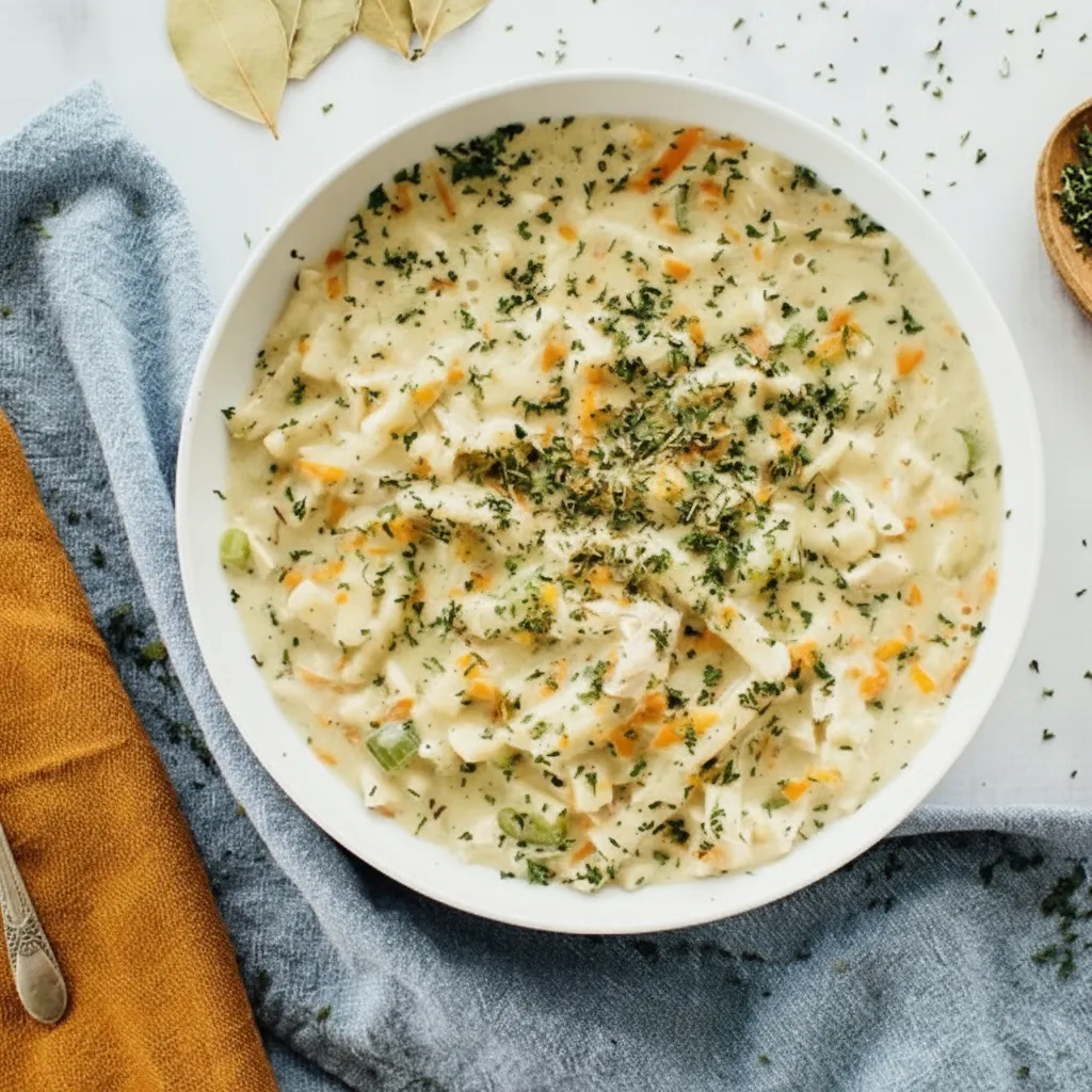 Classic Egg Noodle Chicken Noodle Soup Homemade