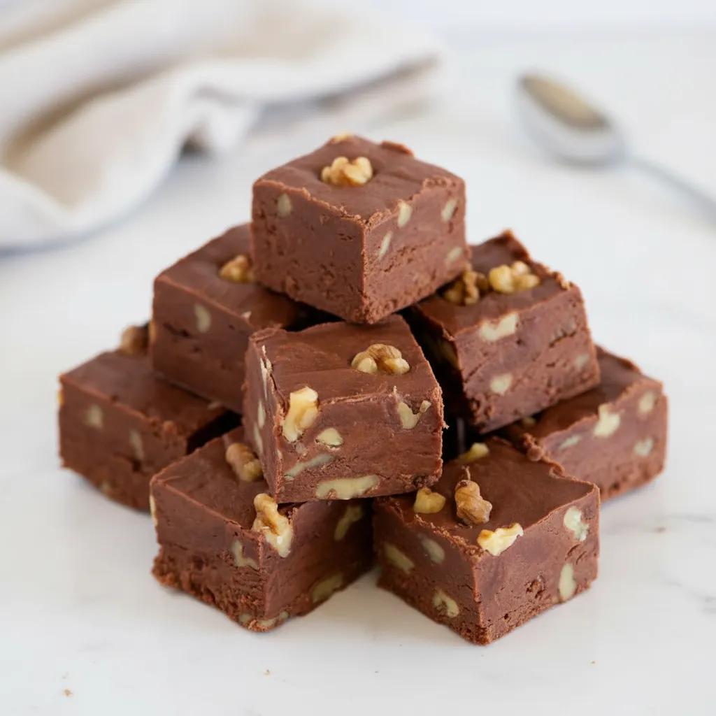 Classic Fantasy Fudge Recipe Original with Walnuts