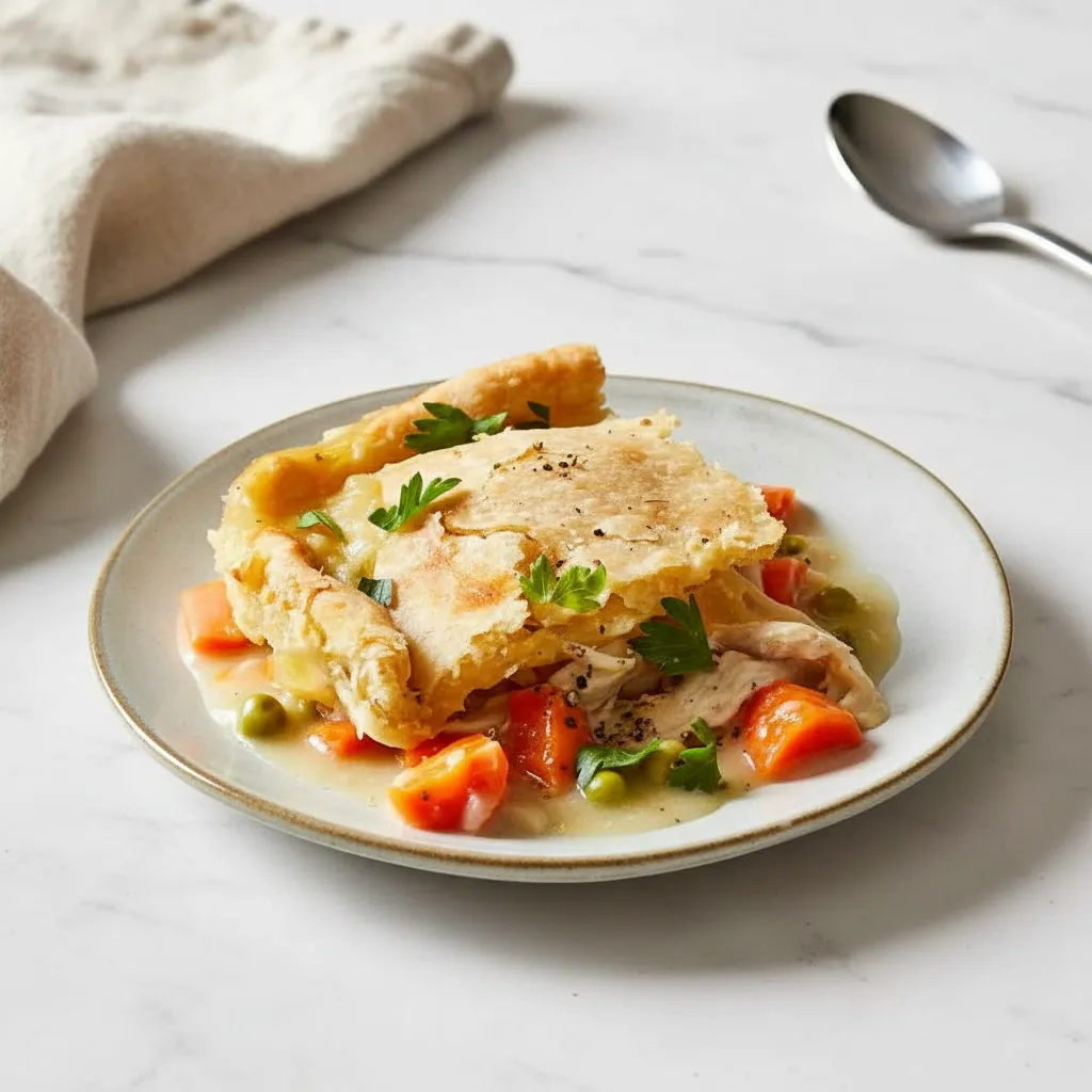Classic Leftover Chicken Pot Pie