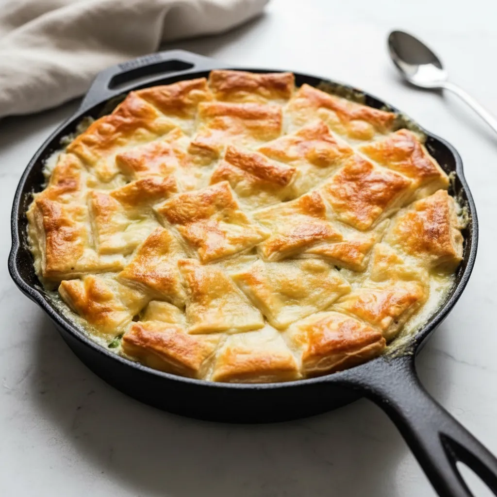 Amazing Rotisserie Chicken Pot Pie 1 Classic Skillet Chicken Pot Pie