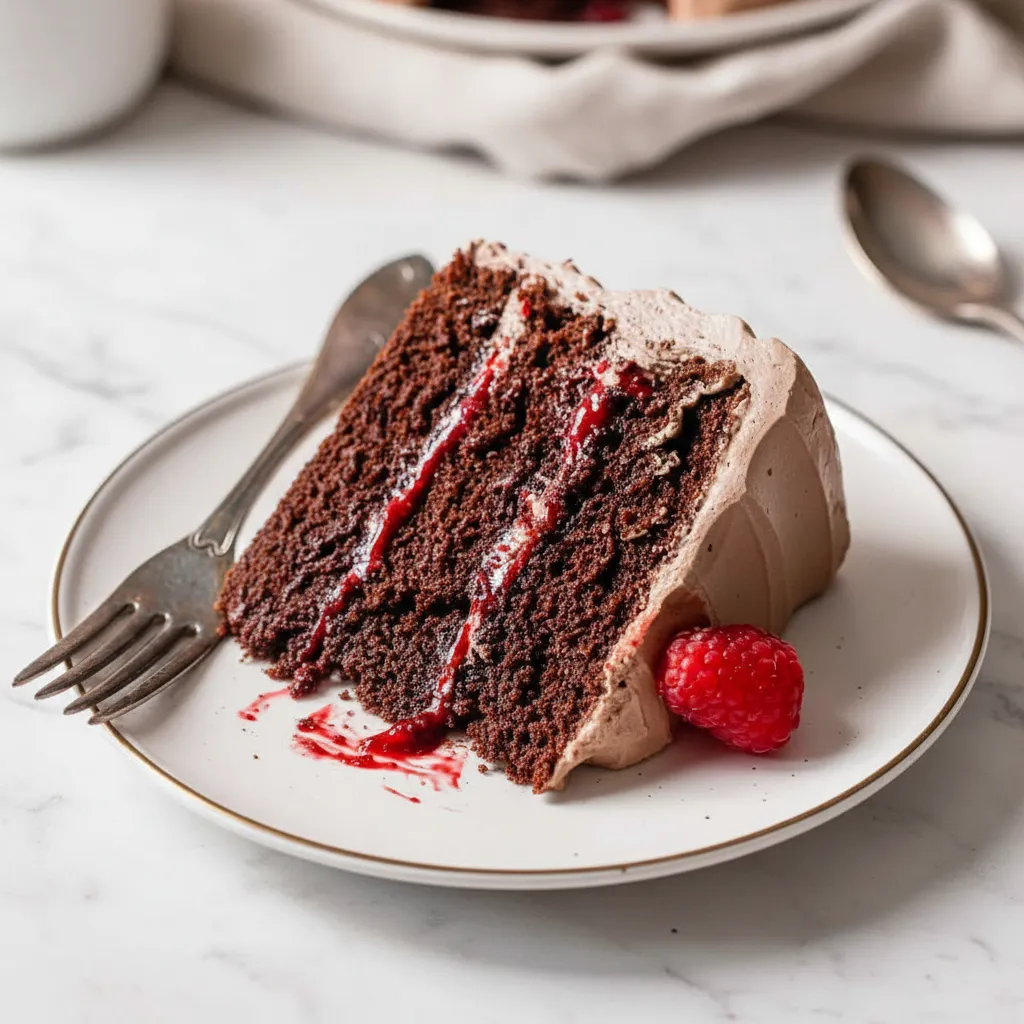 Delicious 18Th Birthday Cake with Raspberry Filling