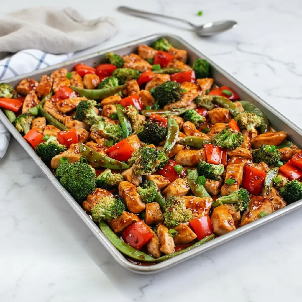 Delicious One Pan Chicken and Veggie Healthy Dinner Recipes