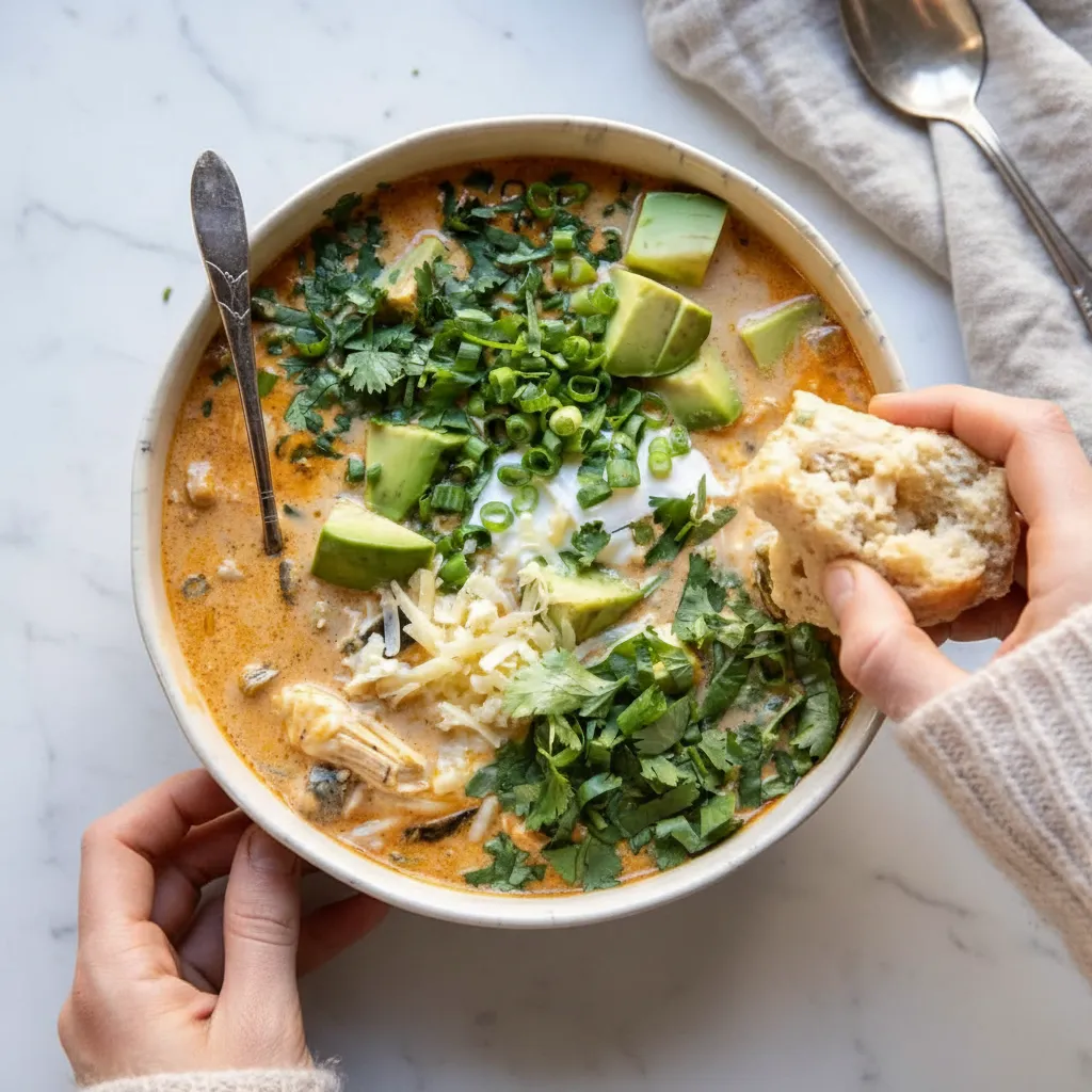 Delicious Stovetop White Bean Chicken Chili