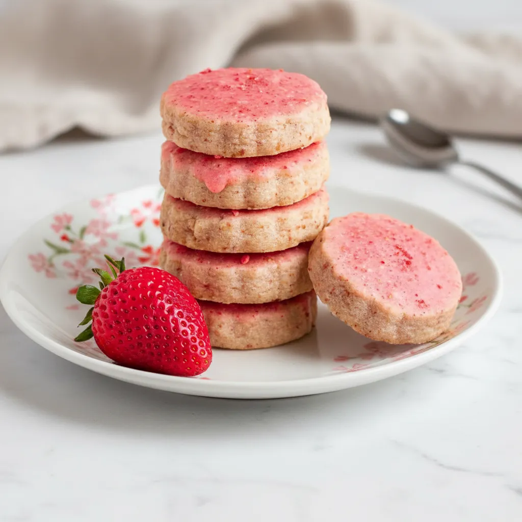 Delicious Strawberry Shortcake Costume Cookies