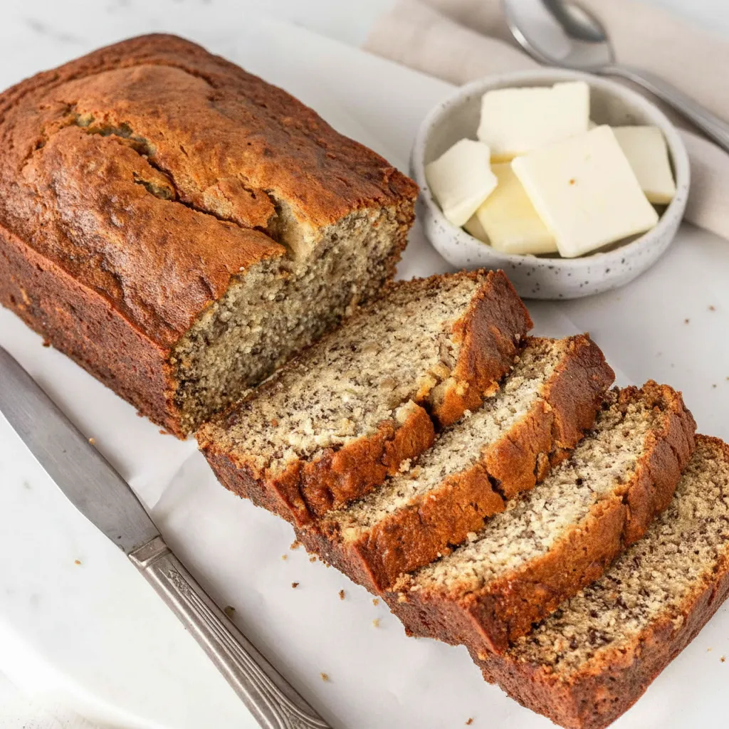 Easy Homemade Banana Nut Bread Recipe