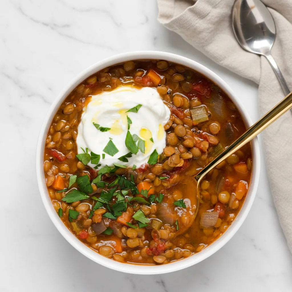 Easy Lentil Soup Crockpot Recipes