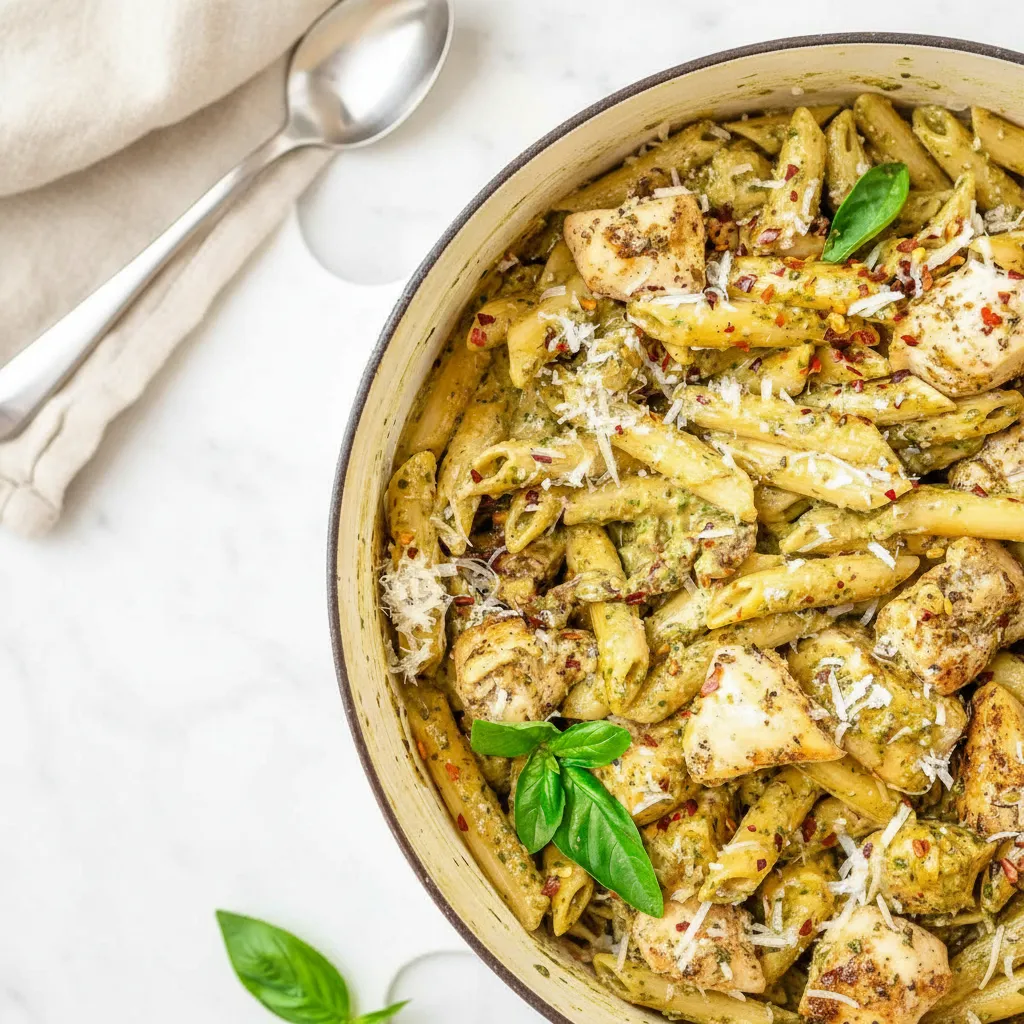 Easy Pesto Chicken Healthy Dinner Recipes