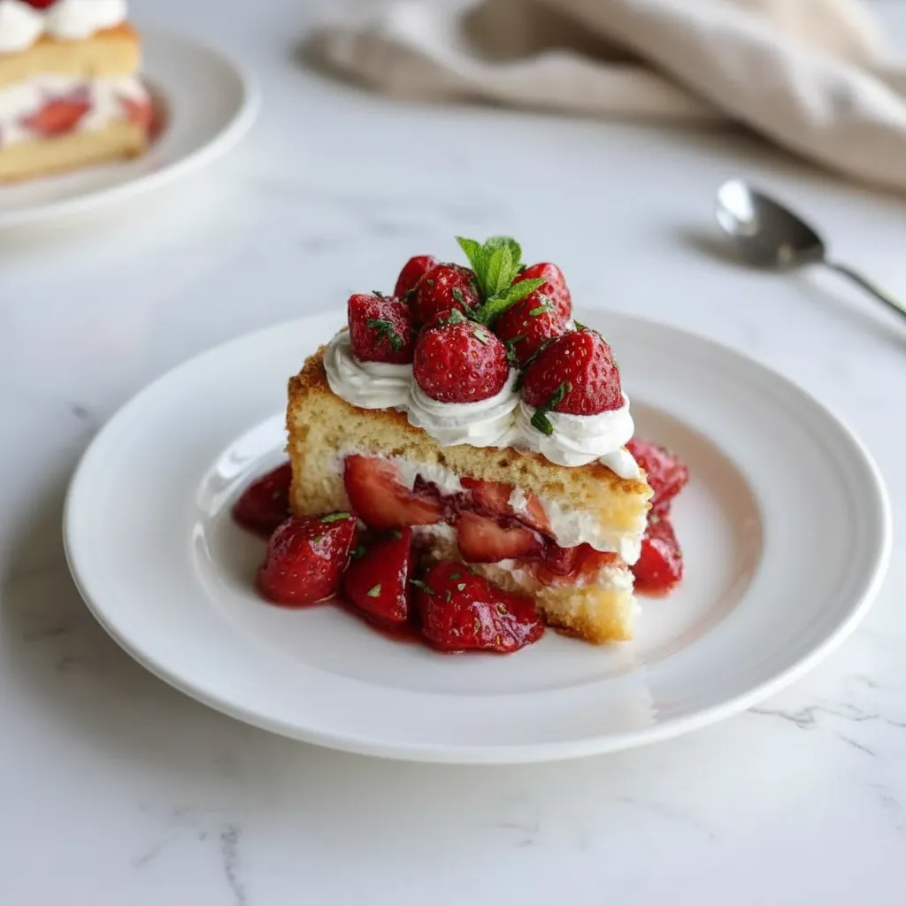 Easy Strawberry Shortcake Characters Inspired Cake