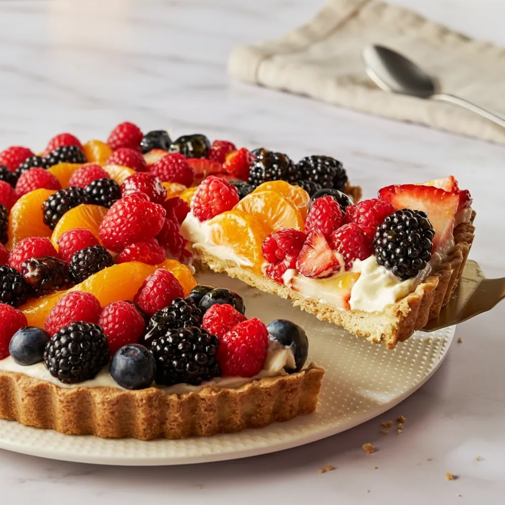 Easy Viral Fruit Pastries Recipe with Raspberry