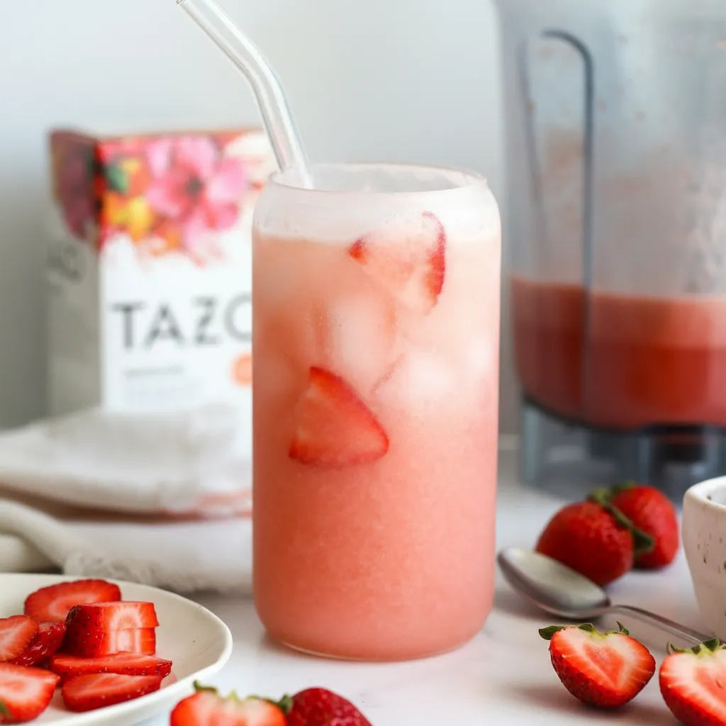 Healthy Starbucks Drinks Recipes Pink Drink at Home