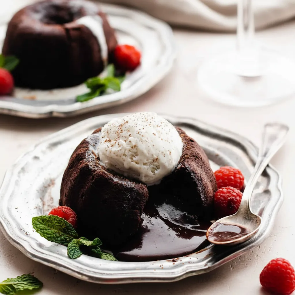 Perfect Chocolate Lava Cake beautiful desserts recipe