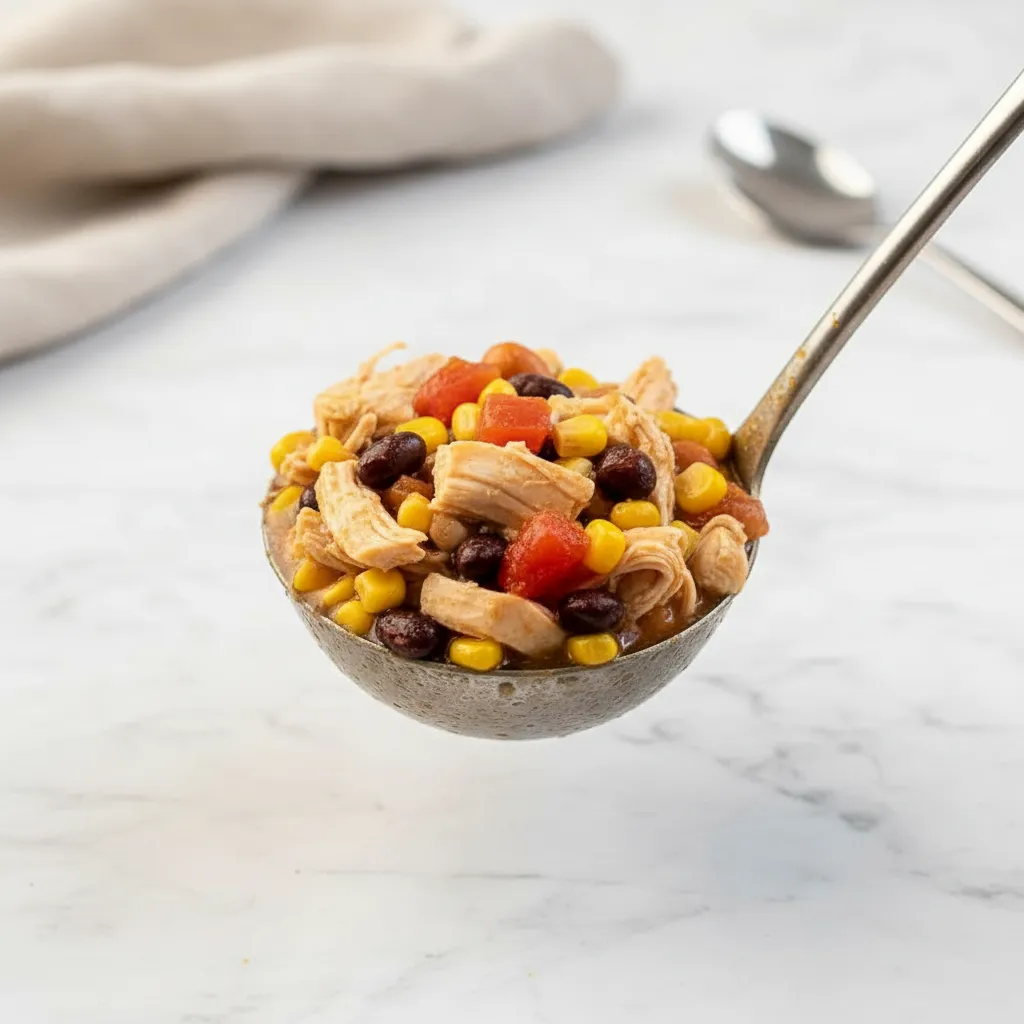 Quick 7 Can Chicken Taco Soup Recipe