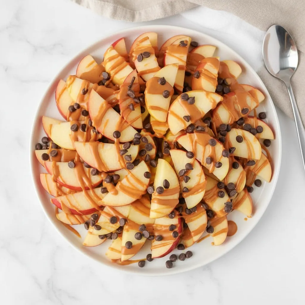 Quick Apple Nachos Healthy Snacks Easy Recipe