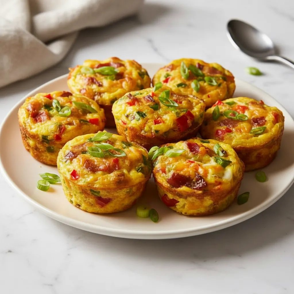 Quick Breakfast Ideas Healthy Egg Spinach Muffins