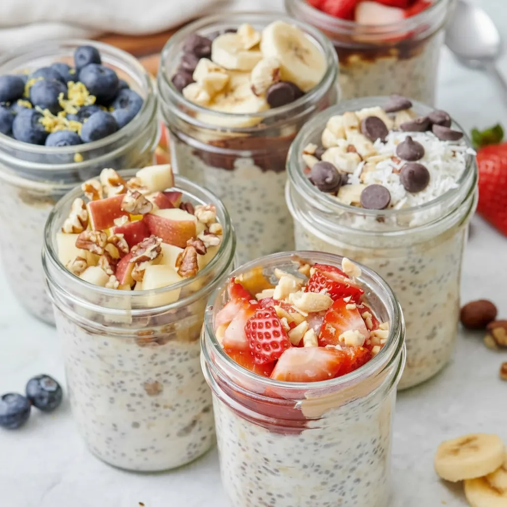 Quick Breakfast Ideas Healthy Overnight Oats