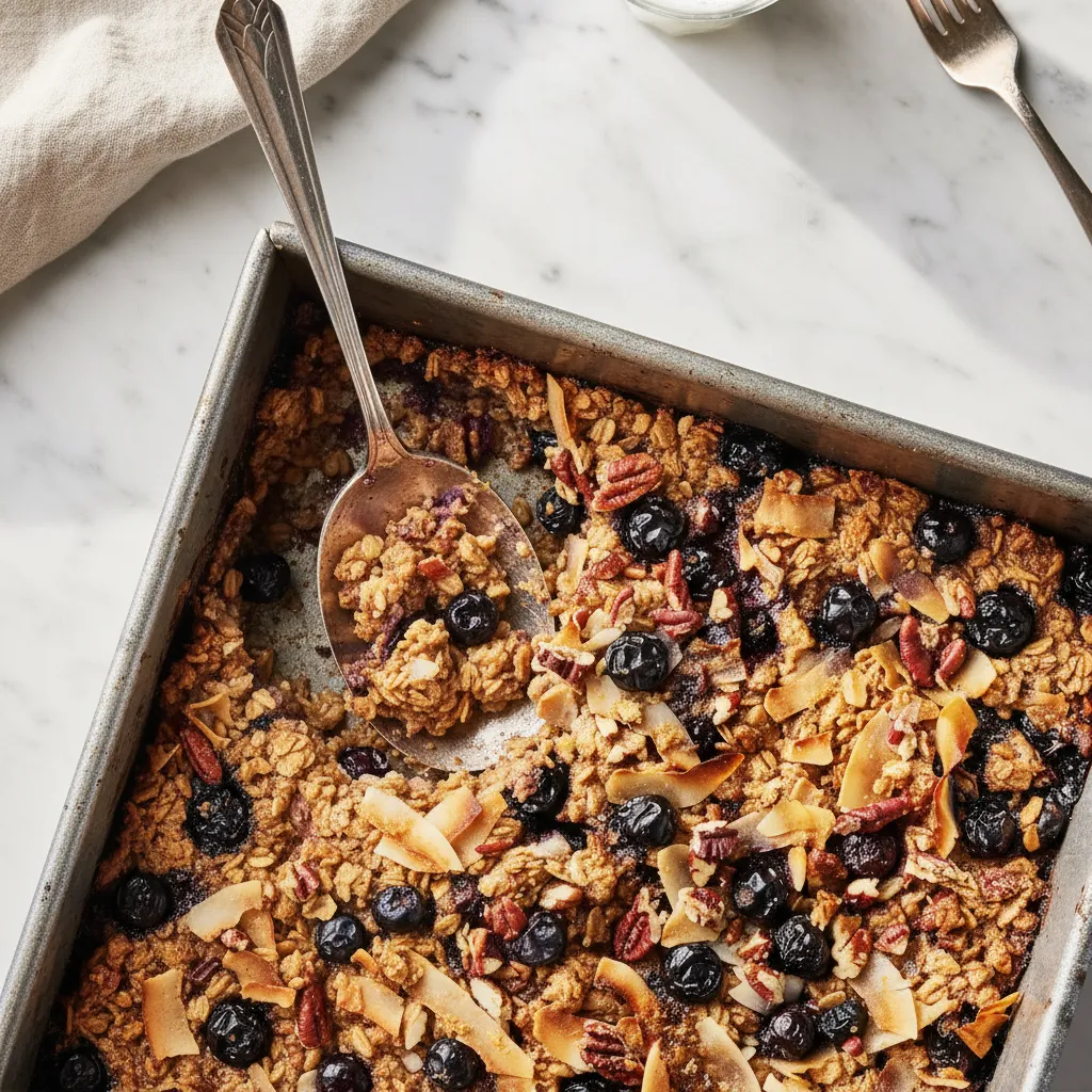 Quick Easy Breakfast Ideas Oatmeal Bake