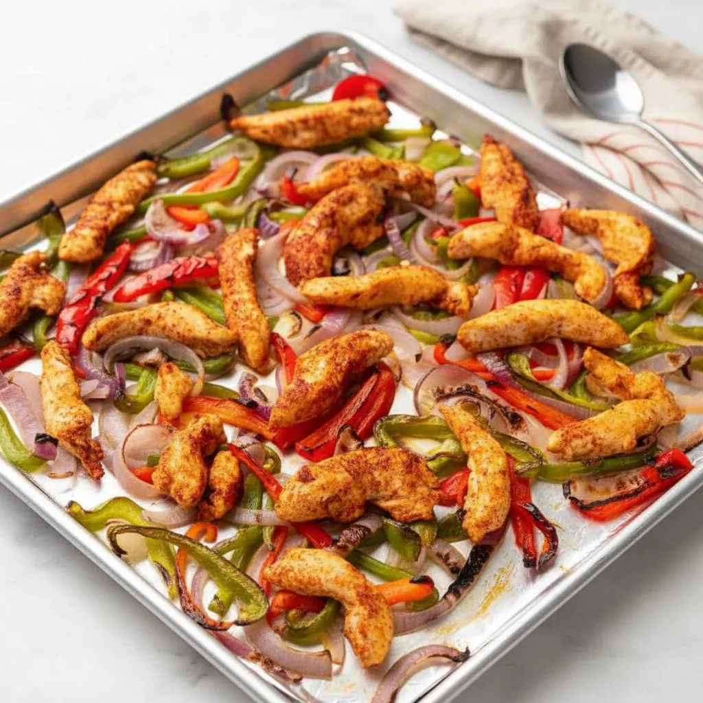 Quick Sheet Pan Fajita Chicken Thigh Recipes