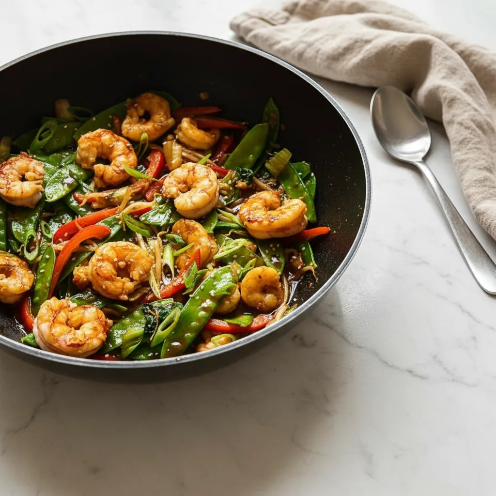 Quick Shrimp Stir-Fry Healthy Dinner Recipes For Weight Losing