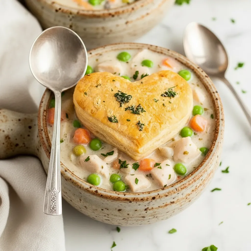 Simple Hearty Chicken Pot Pie Soup