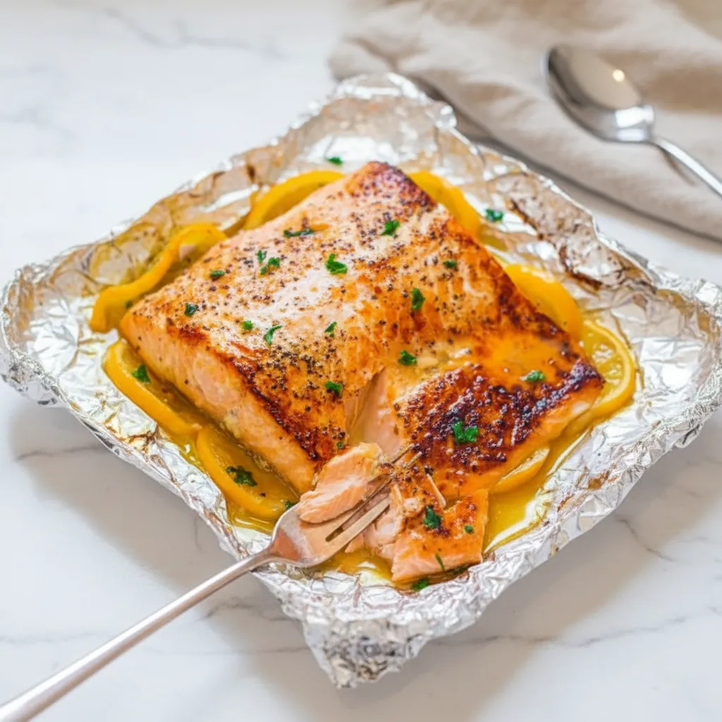 Spicy Lemon Garlic Salmon Recipes Baked