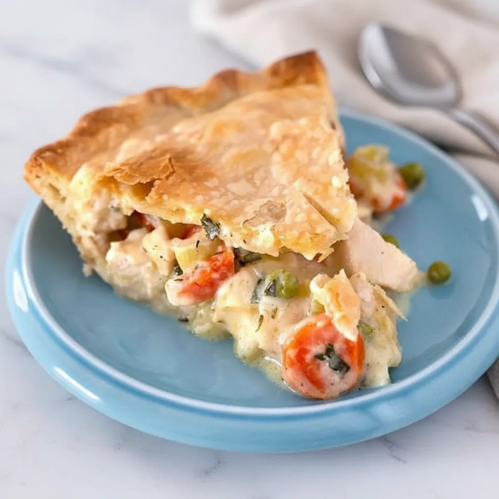 Wholesome Vegetable Chicken Pot Pie