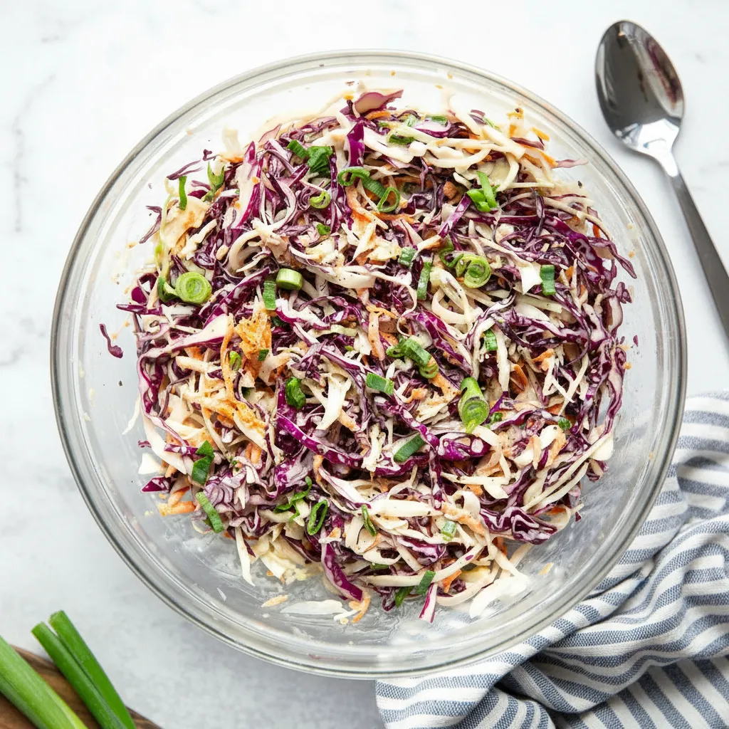 Classic Creamy Coleslaw Recipe with Buttermilk