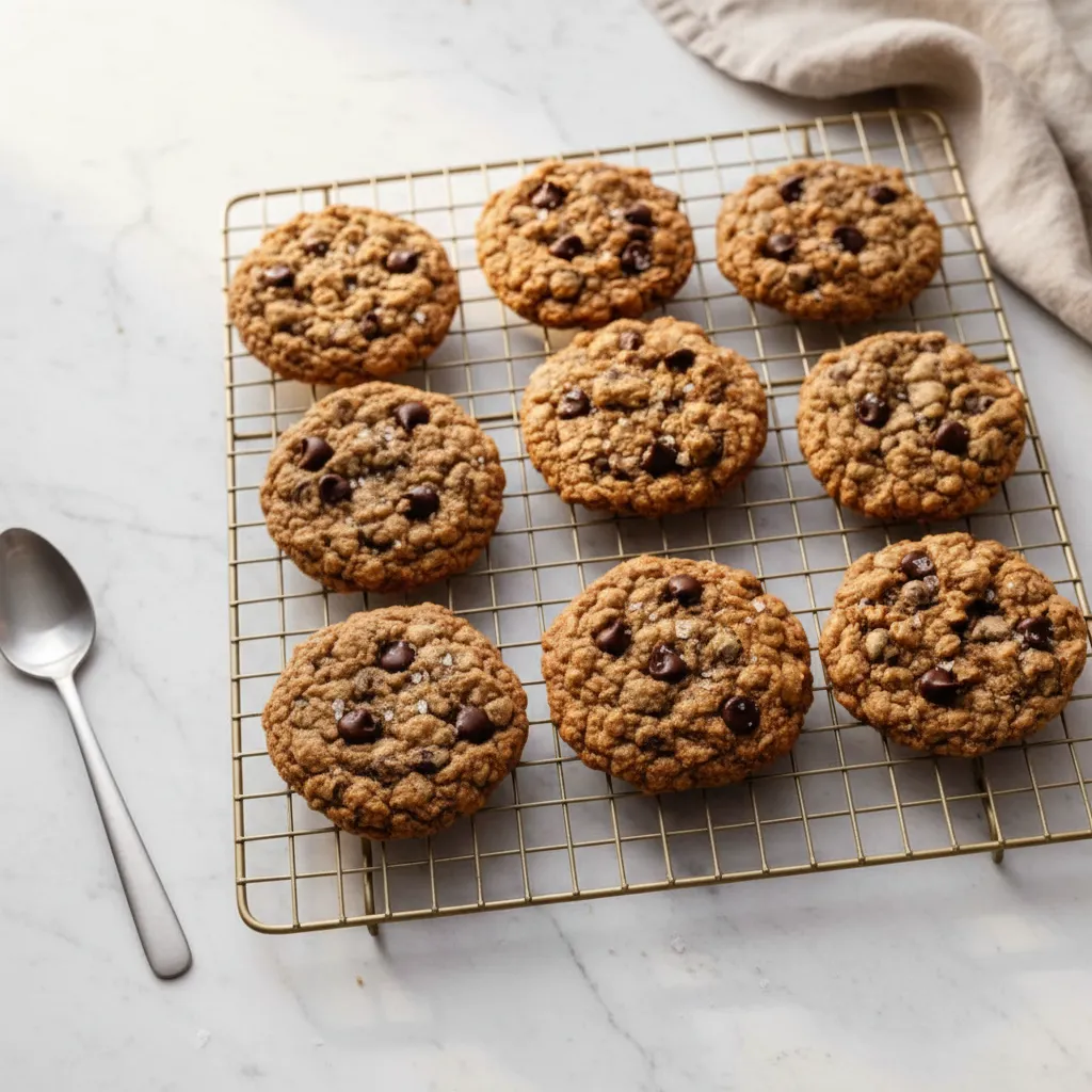 Delicious Oatmeal Cookies with Chocolate Chips